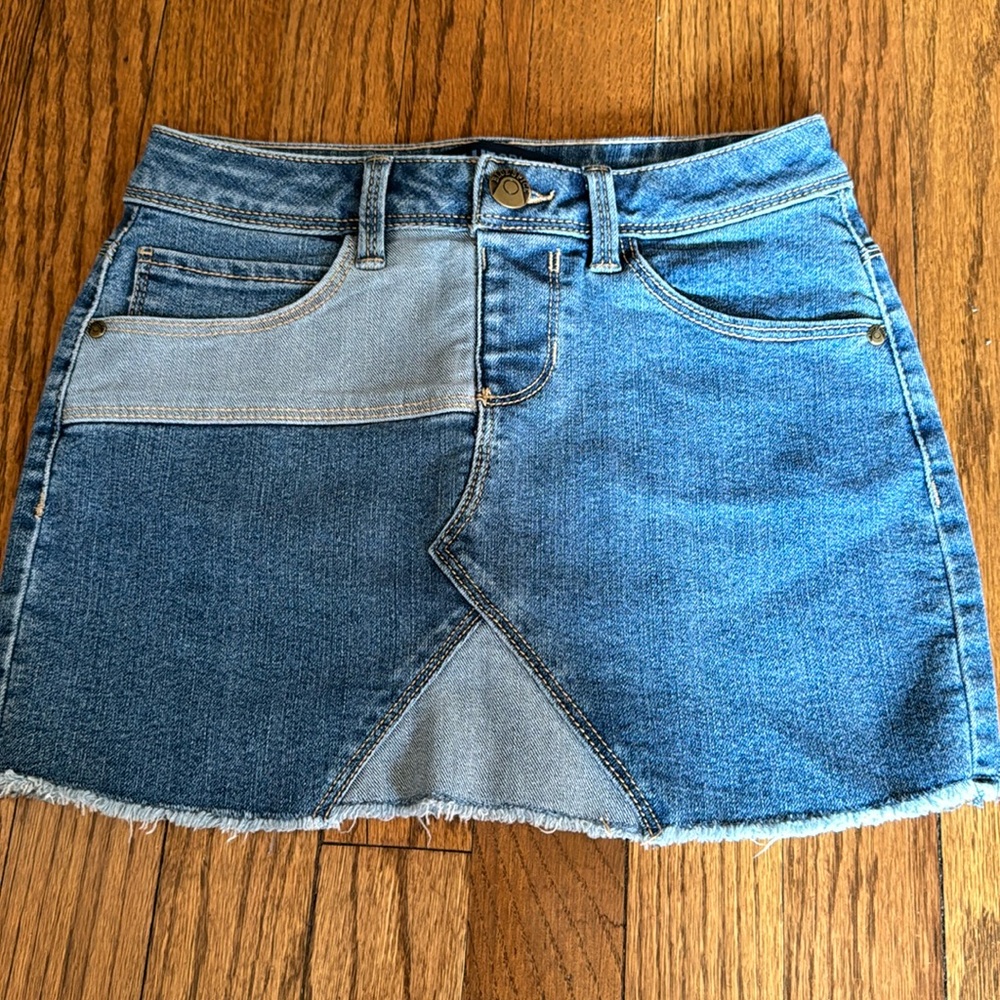 Jean skirt girls size 7